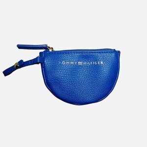 Tommy Hilfiger Blue Half Moon Coin Purse Wallet